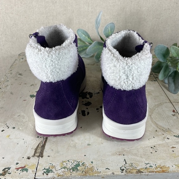 Lands End > Purple Ankle Booties 6.5 - Picture 6 of 11